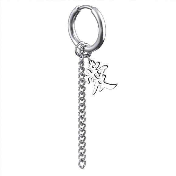 The Unbranded Brand Other - 1Pc Fashionable Minimalist Stainless Steel Earring